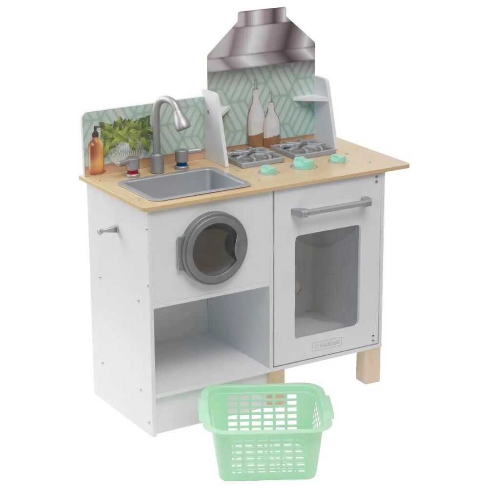 Kidkraft Whisk & Wash Kitchen Laundry - Image 17
