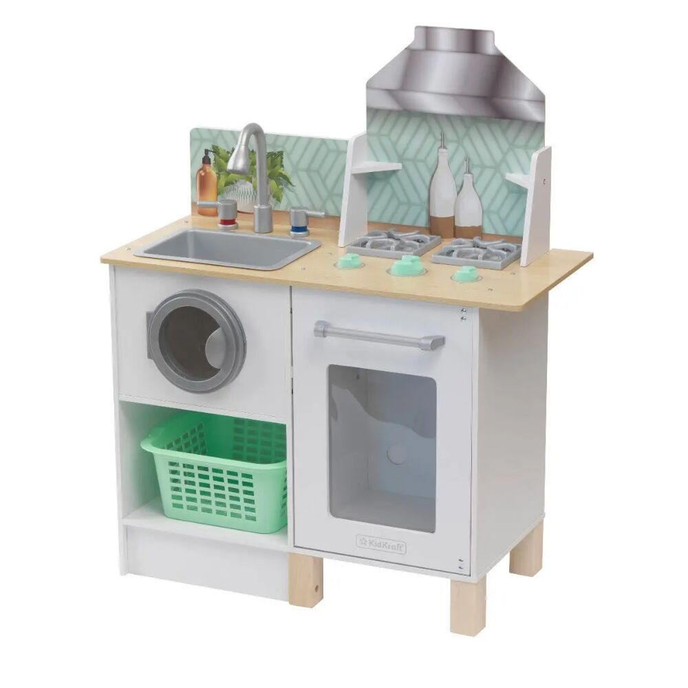 Kidkraft Whisk & Wash Kitchen Laundry - Image 18