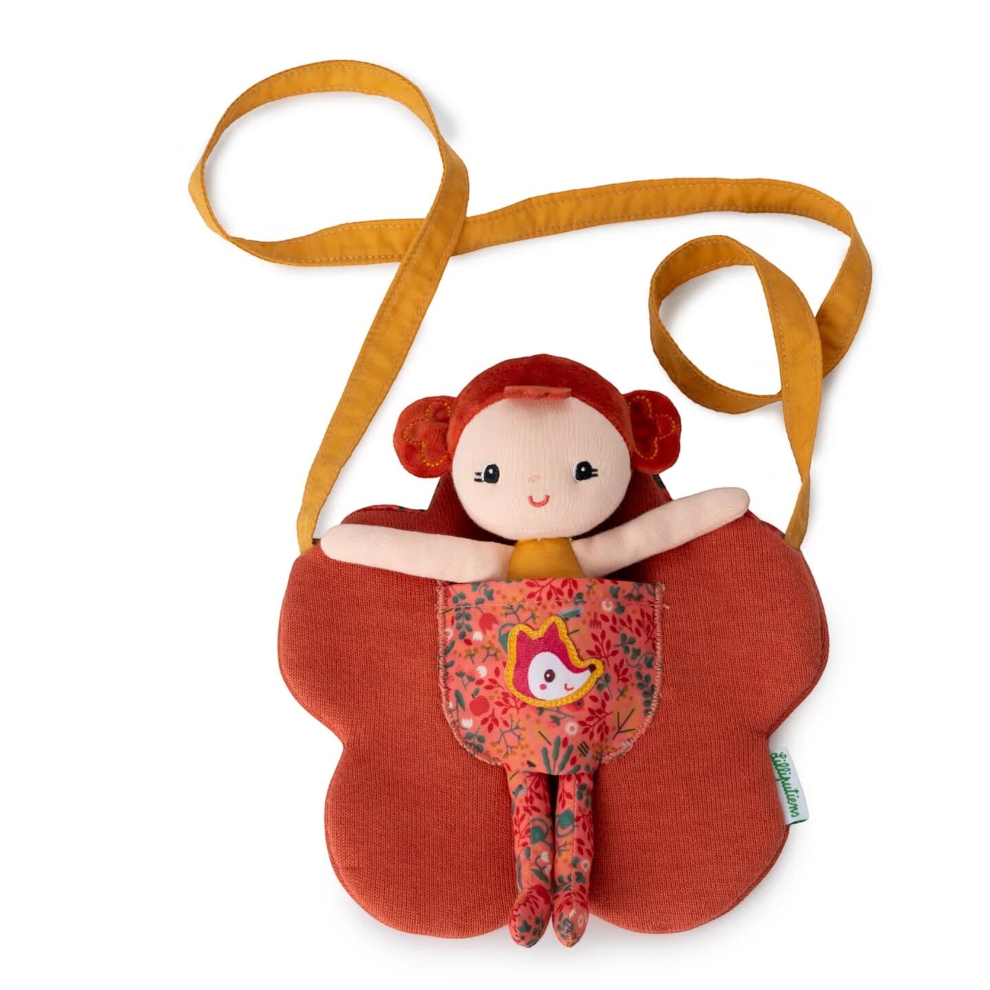 Lilliputiens Adele Doll With Flower Bag