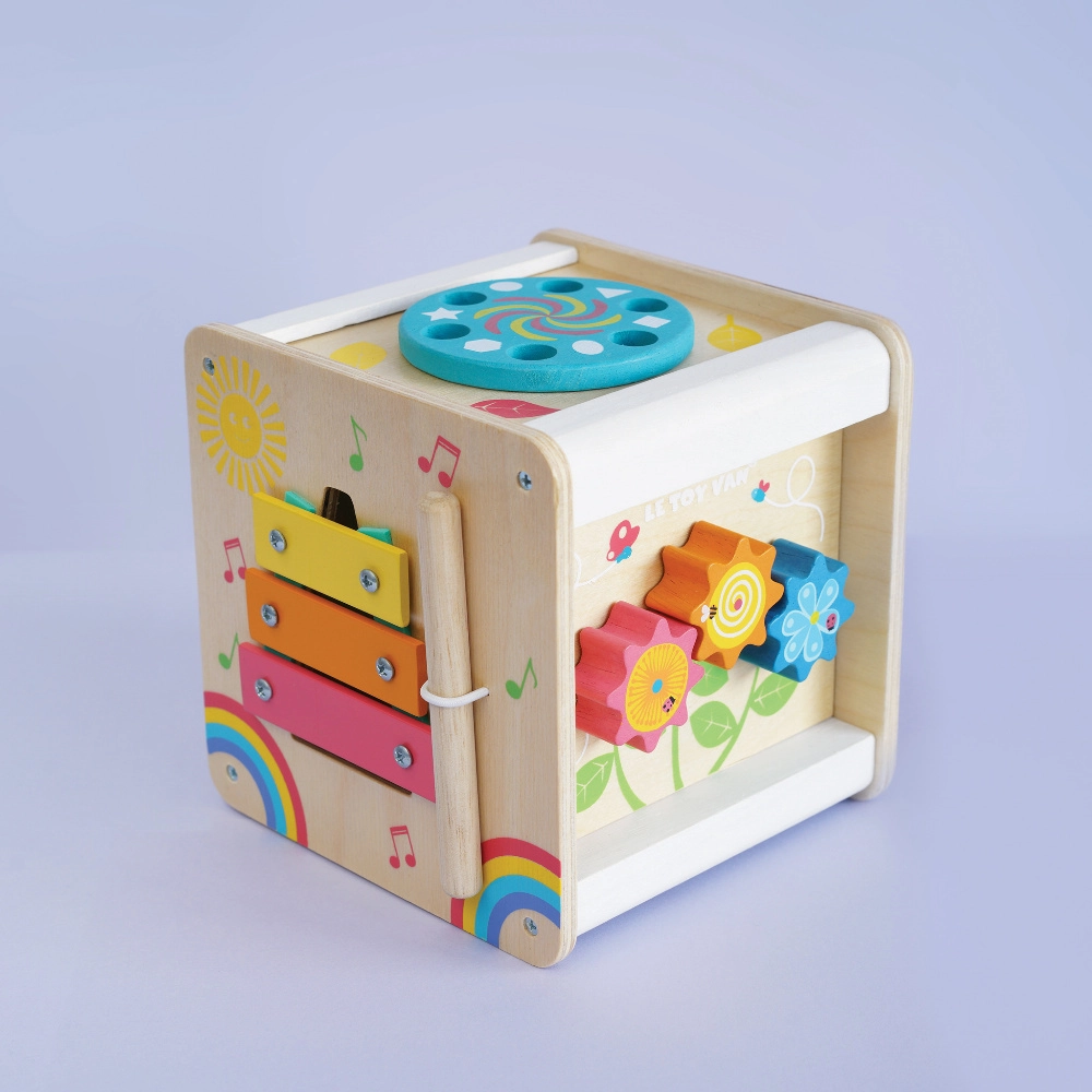 Le Toy Van Activity Wooden Cube 14