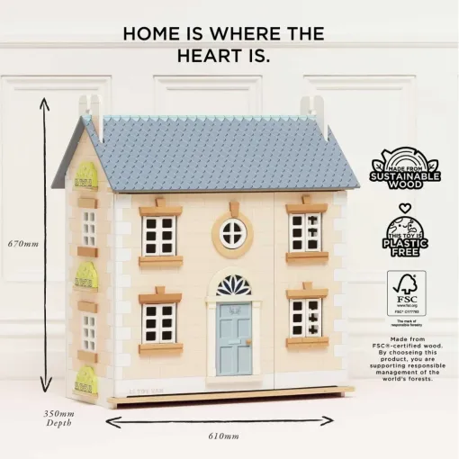 Le Toy Van Bay Tree Wooden Dolls House 4