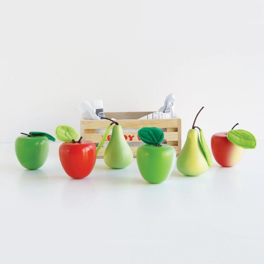 Le Toy Van Apples & Pears Market Crate - Image 3