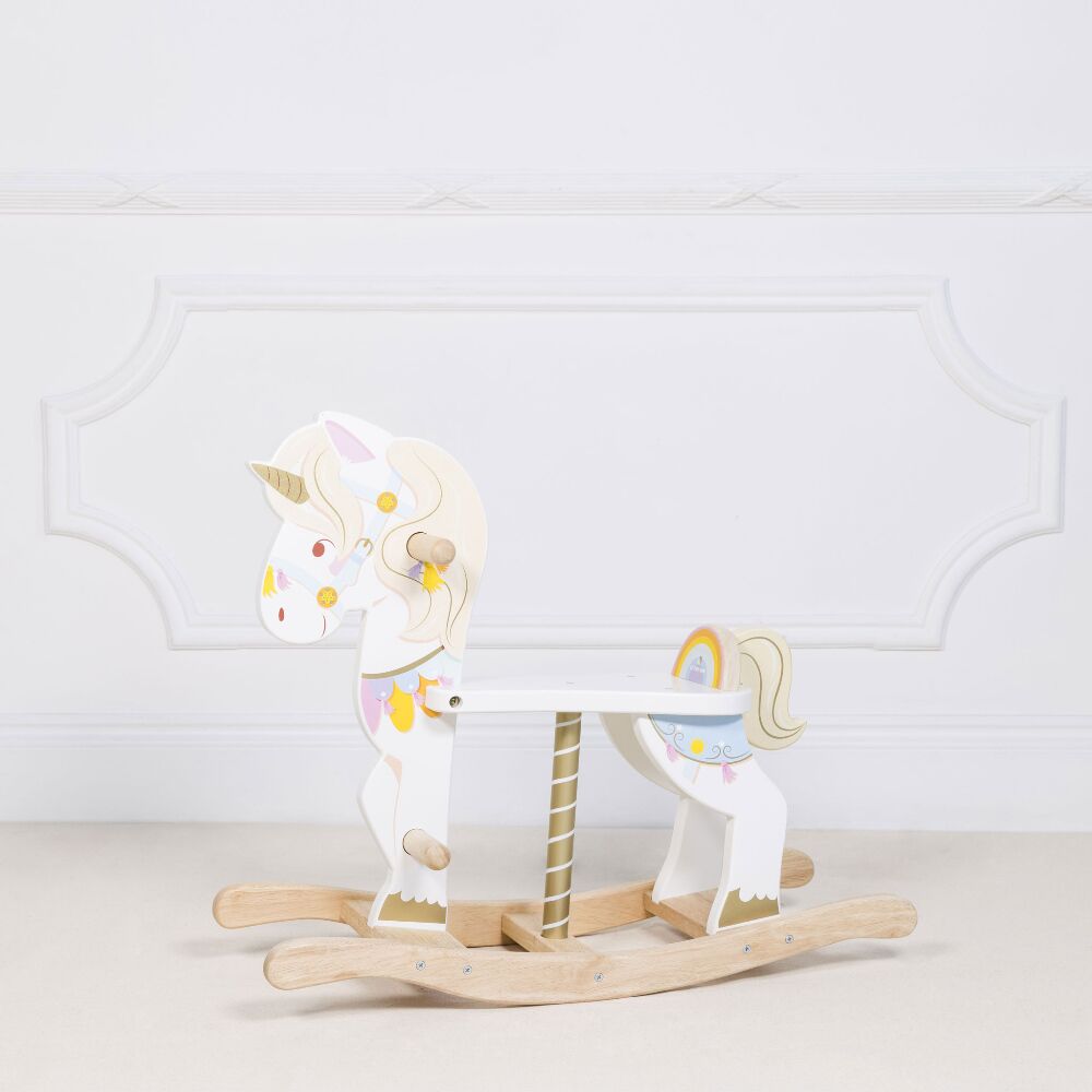 Le Toy Van Rocking Unicorn Carousel - Image 4