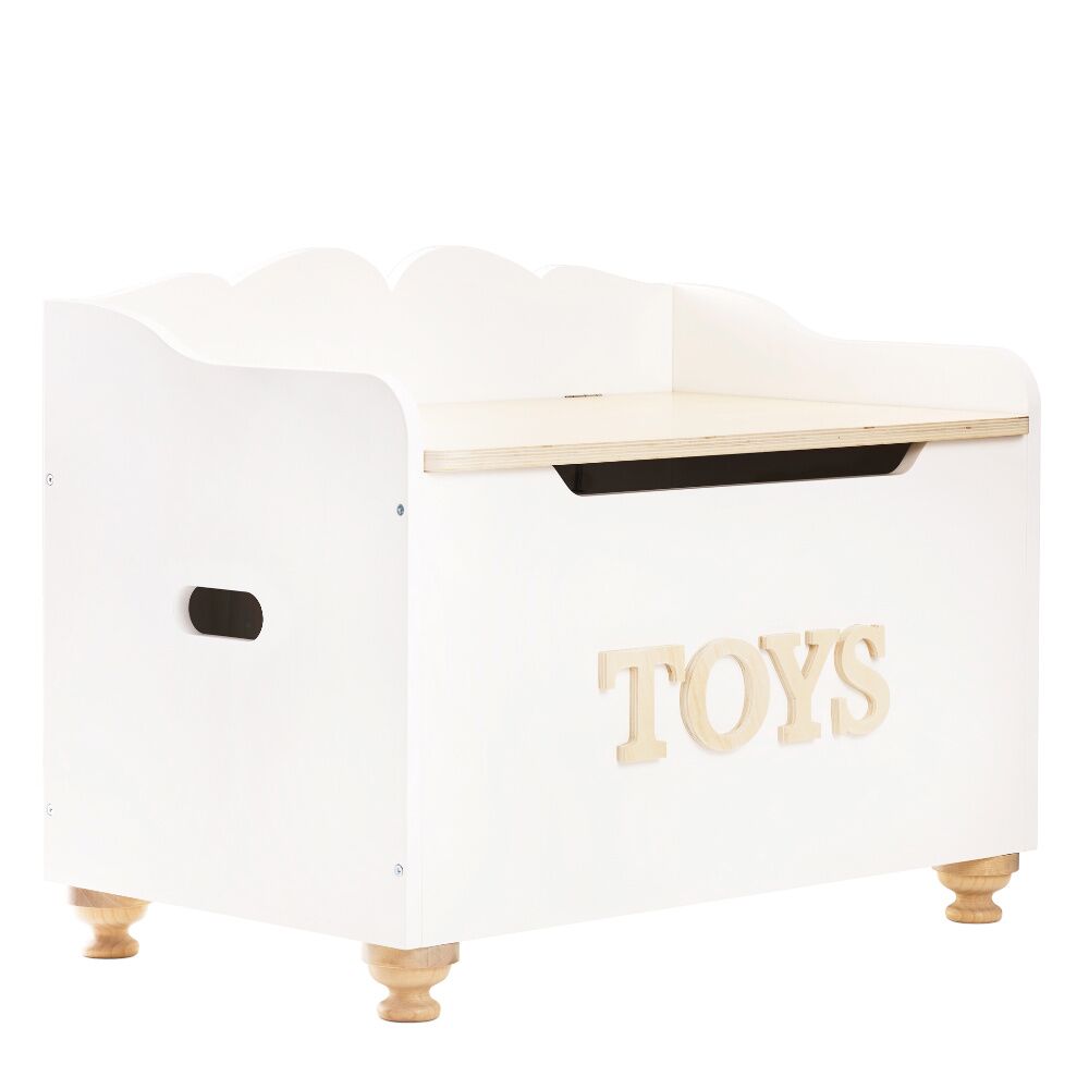 Le Toy Van Toy Box is an exquisitely hand-crafted wooden toybox that is the perfect place for children to store their little treasures, toys & accessories.