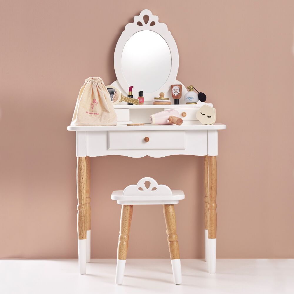 Le Toy Van Vanity Table with Stool - Image 2