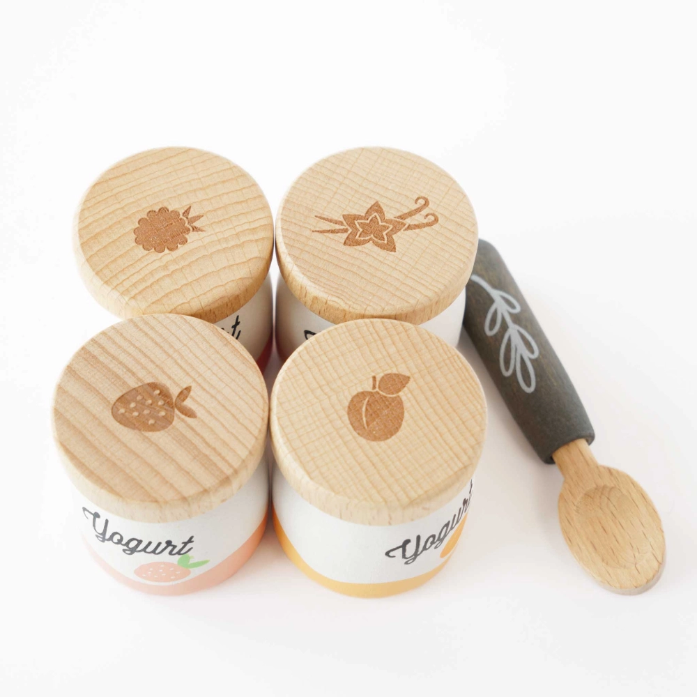 Le Toy Van Yoghurt Play Food Pack 3