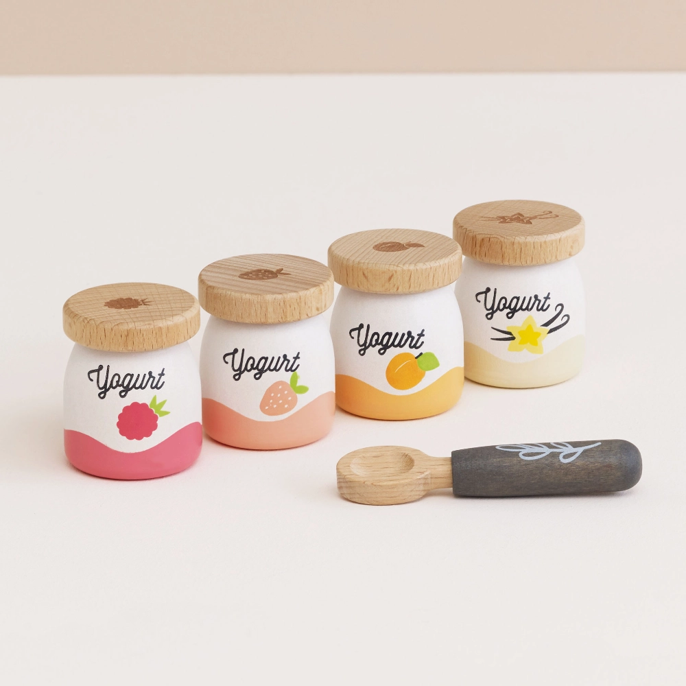 Le Toy Van Yoghurt Play Food Pack 4
