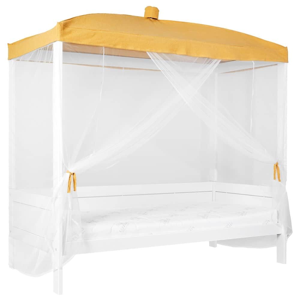 Lifetime Four Poster Canopy Bed Honey Glow - Image 3