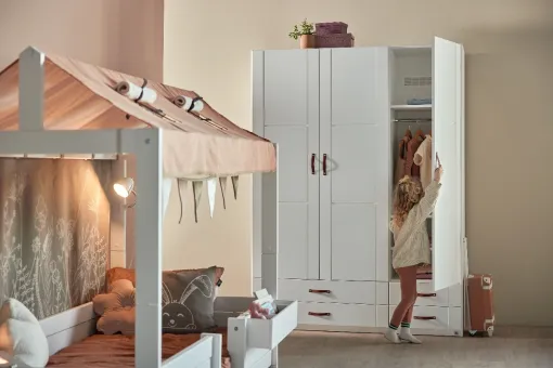 Lifetime 4 in 1 Bed Rabbit Fabric Roof 06
