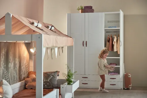Lifetime 4 in 1 Bed Rabbit Fabric Roof 07