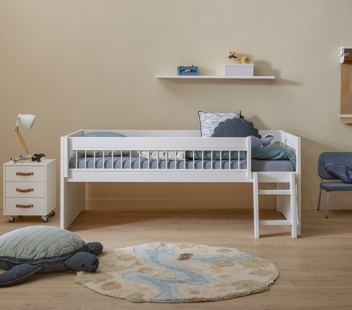 Lifetime Cabin Bed Breeze With Blue Sage Fabric Roof - Image 4