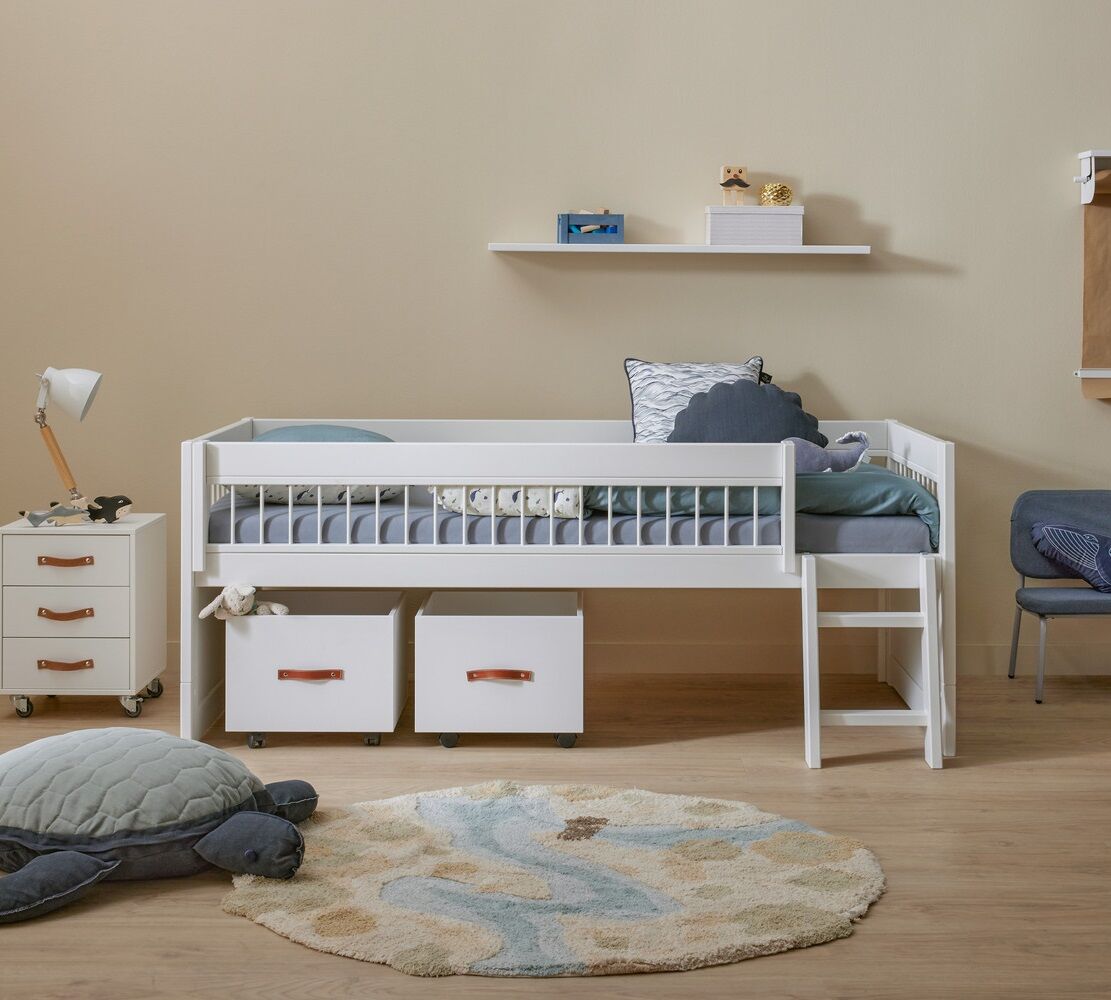 Lifetime Cabin Bed Breeze With Blue Sage Fabric Roof - Image 3