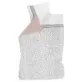 Lifetime City Chic Duvet Cover & Pillowcase is a reversible bedding set, made from 100% Soft Satin Cotton and features a fun Dottie pattern. The reverse features white dots on a pink background.