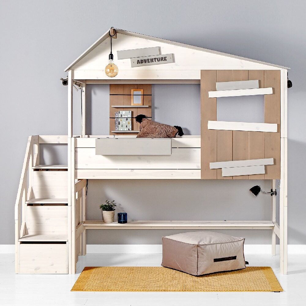 Lifetime Semi High Hideout Bed With Steps - Image 4