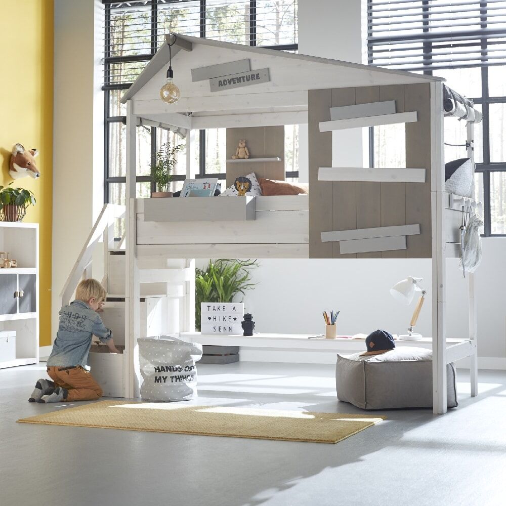 Lifetime Semi High Hideout Bed With Steps - Image 3