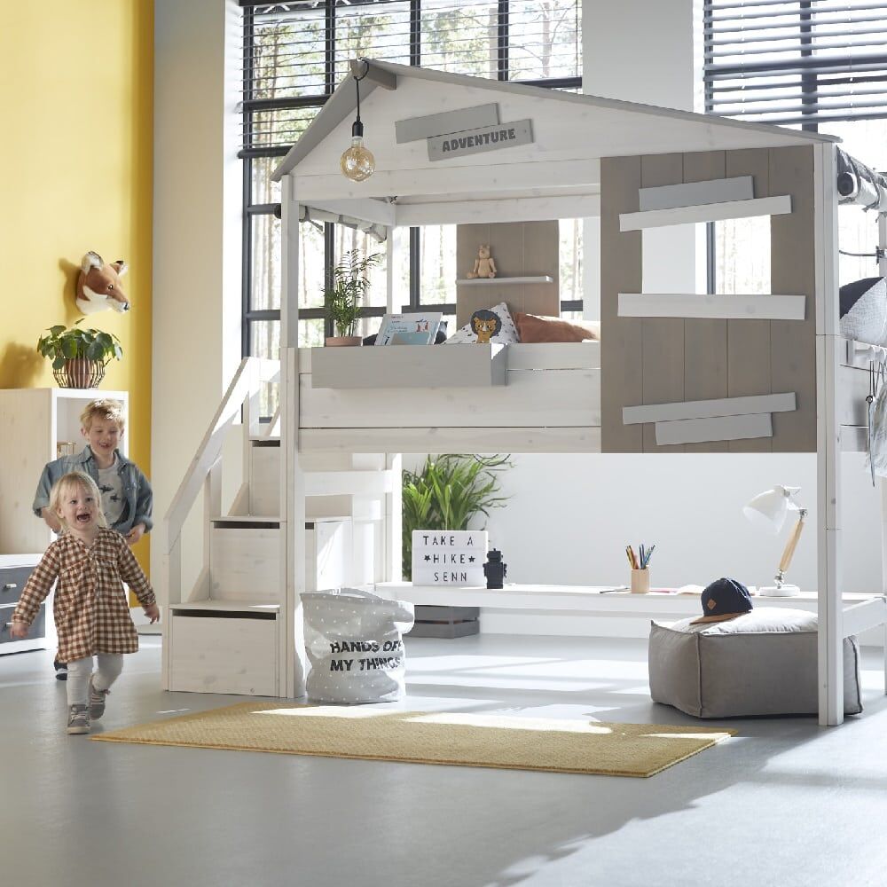 Lifetime Semi High Hideout Bed With Steps - Image 2