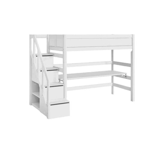 Lifetime High Sleeper Study Bed with Steps - Image 4