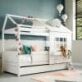 Lifetime Lake House Hut Bed Bed no. 1 is a wonderful Kids house styled bed which comes with a front window and a roof panel, that would be a make for a great "first big bed".