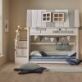 Lifetime Low Hangout Bunk Bed With Steps features two full sized single beds combined with a Playhouse, comes with storage steps and a sturdy handrail