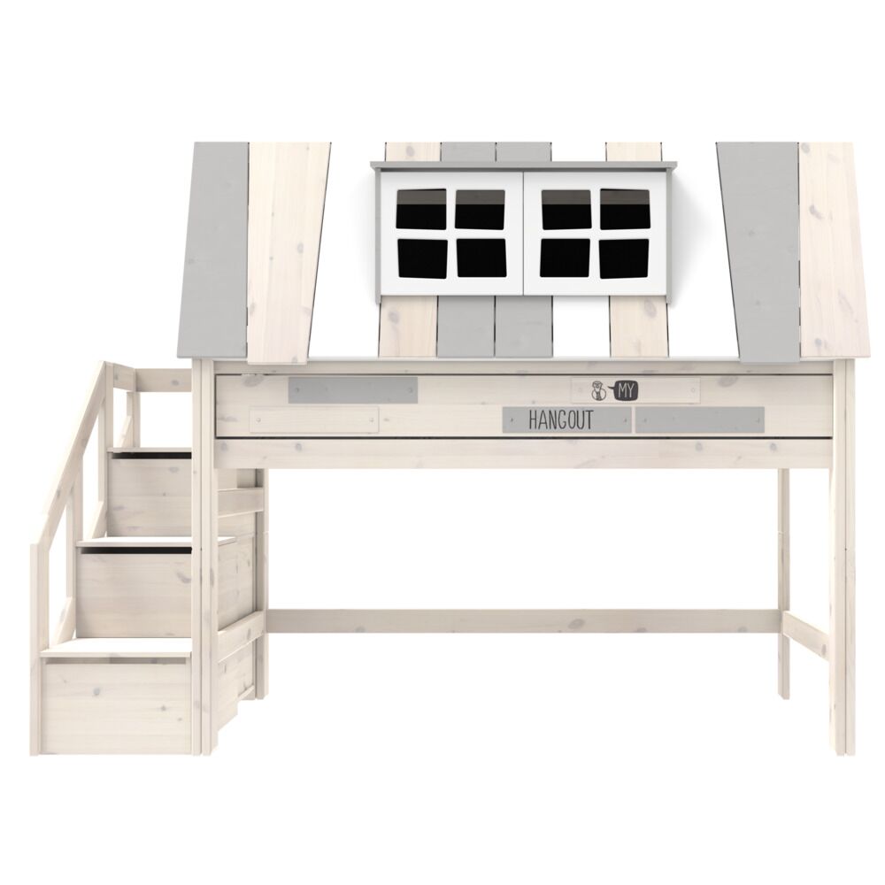 Lifetime Semi High Hangout Bed With Steps - Image 3