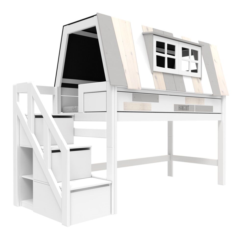 Lifetime Semi High Hangout Bed With Steps - Image 6