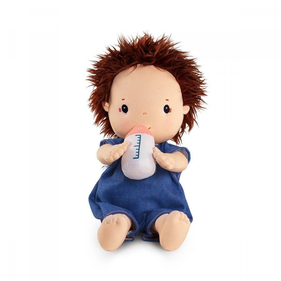 Lilliputiens Baby Doll Charlie is a wonderful rag doll that comes complete with baby bottle and removable outfit.