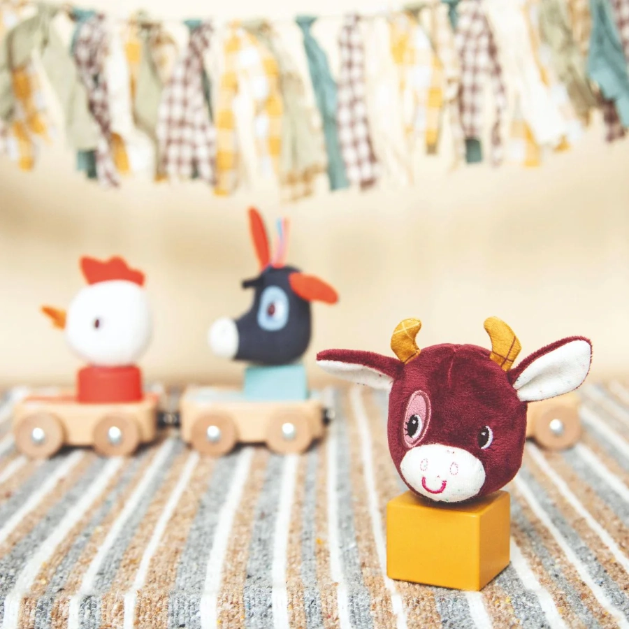 Lilliputiens Farm Chain of Cars - Image 7