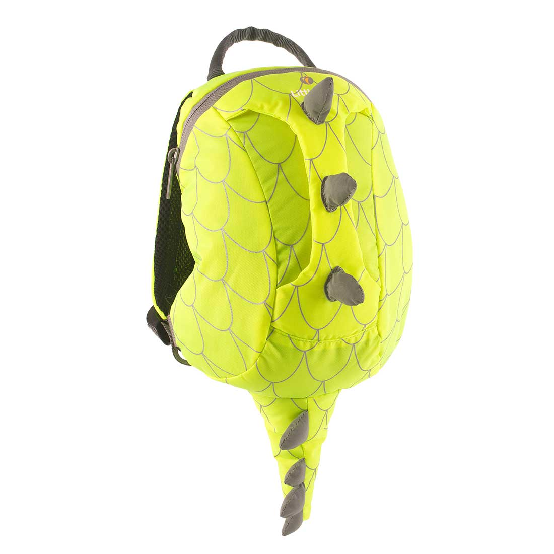Littlelife Hi-Vis Dinosaur Kids ActionPak is a super-bright Toddler Backpack combining a high-visibility fabric with decorative prints.