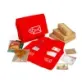 This Mail Carrier Dress Up features, a red mailbag, a vest, and a name badge, plus parcels, letters, postcards, takeaway menus, and even dog treats