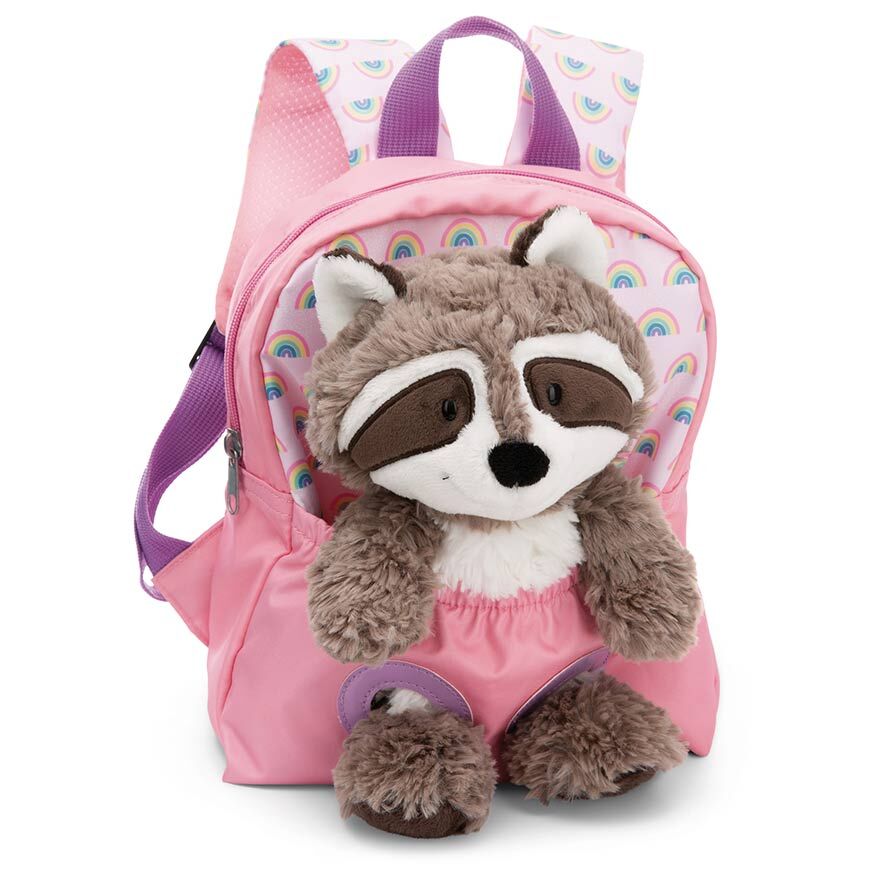 Nici Backpack Raccoon Pink 1