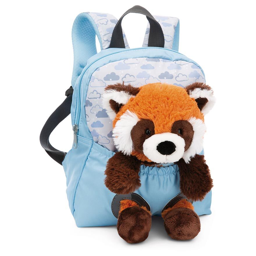 Nici Backpack Red Panda Blue