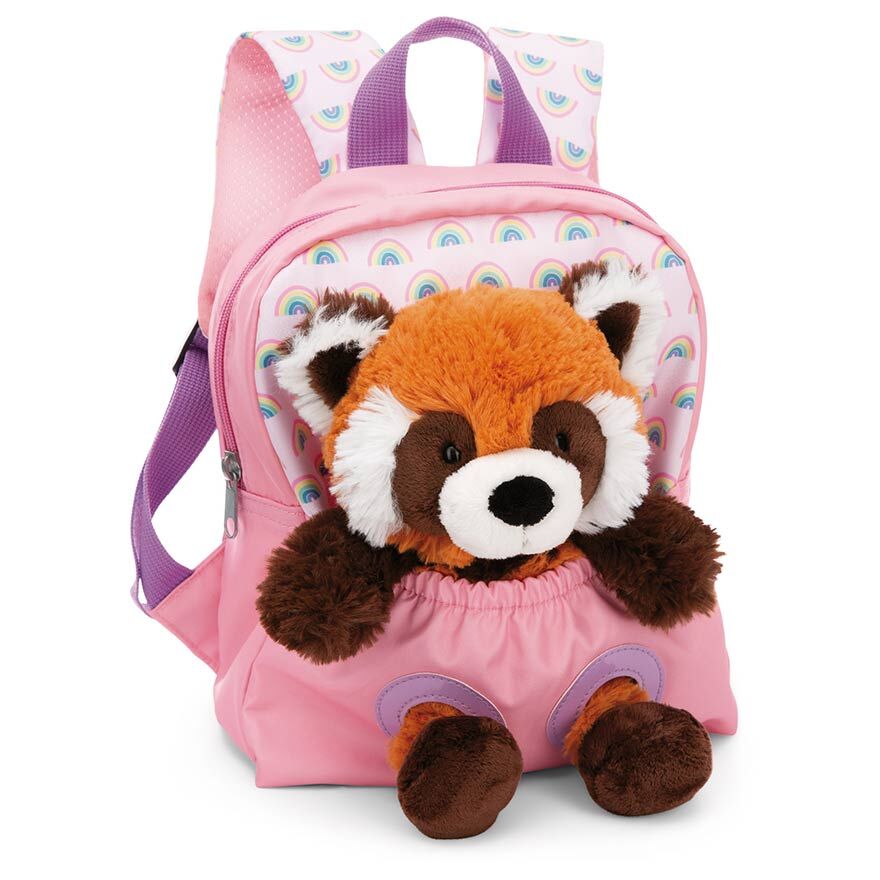 Nici Backpack Red Panda Pink 1
