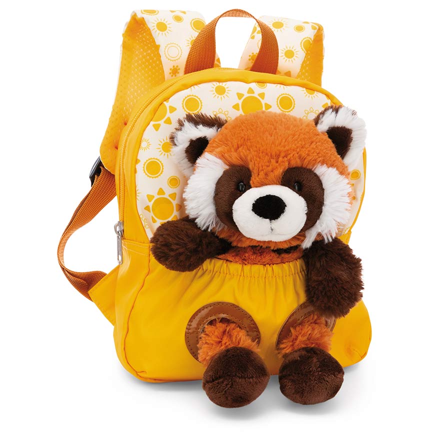 Nici Backpack Red Panda Yellow