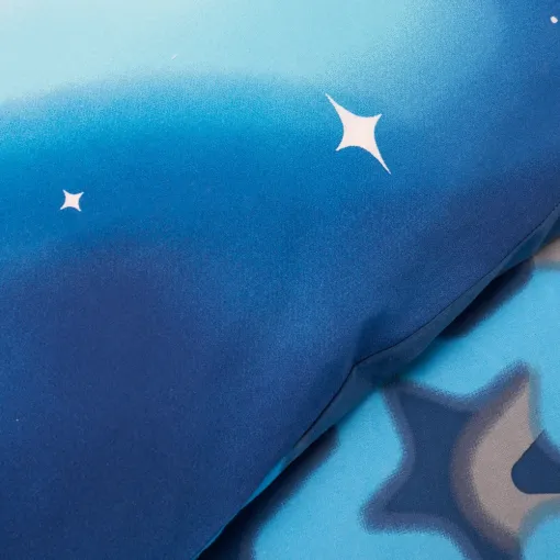 Ombre Stars Blue Single Duvet Cover 4