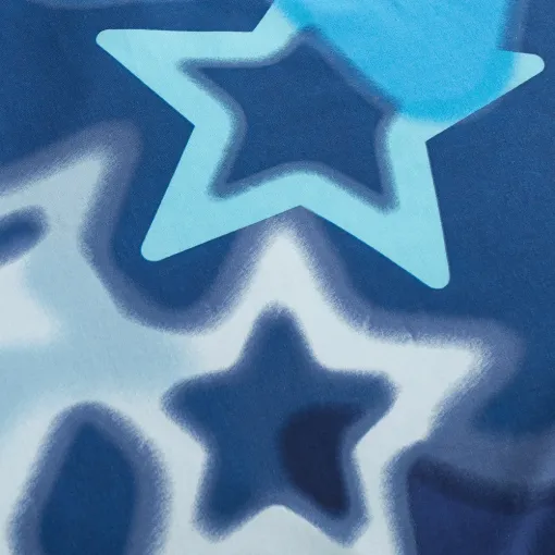 Ombre Stars Blue Single Fitted Sheet 2