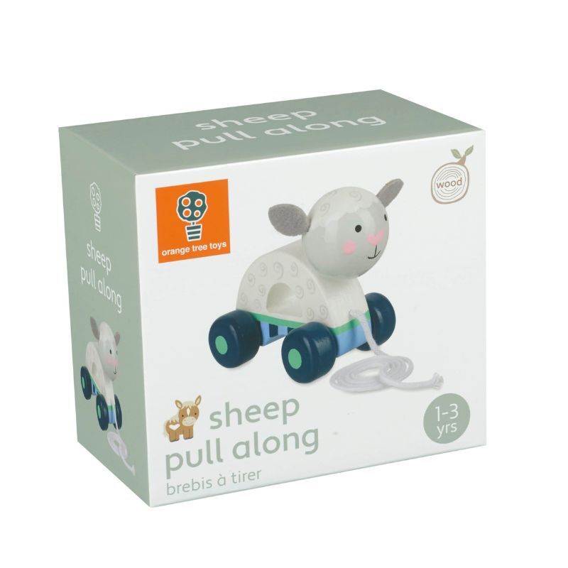 Orange Tree Toys Pull Along Sheep - Image 5