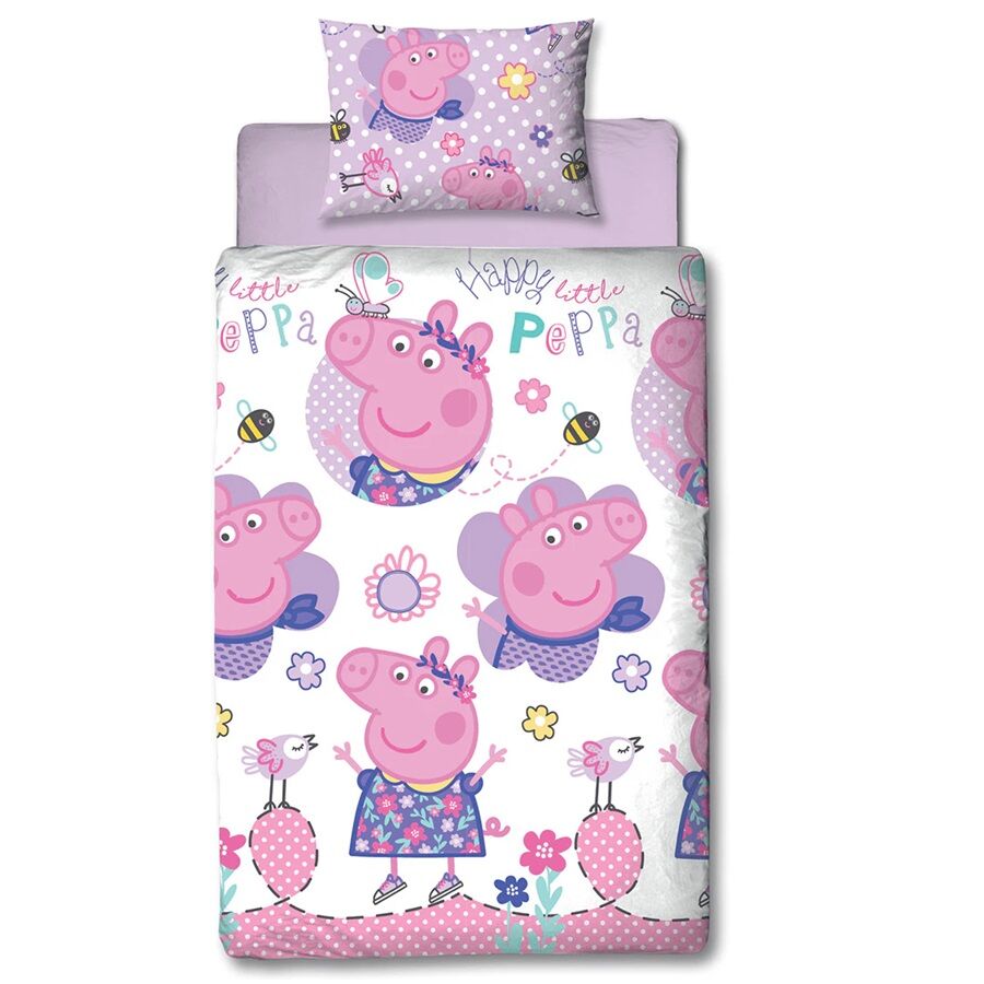 Peppa Pig Happy Duvet Set Single - Image 3