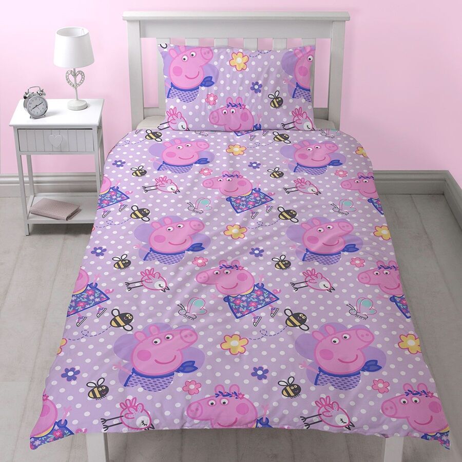 Peppa Pig Happy Duvet Set Single - Image 2