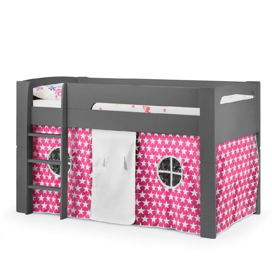 Pluto Midsleeper Anthracite with Pink Stars Tent - Image 2