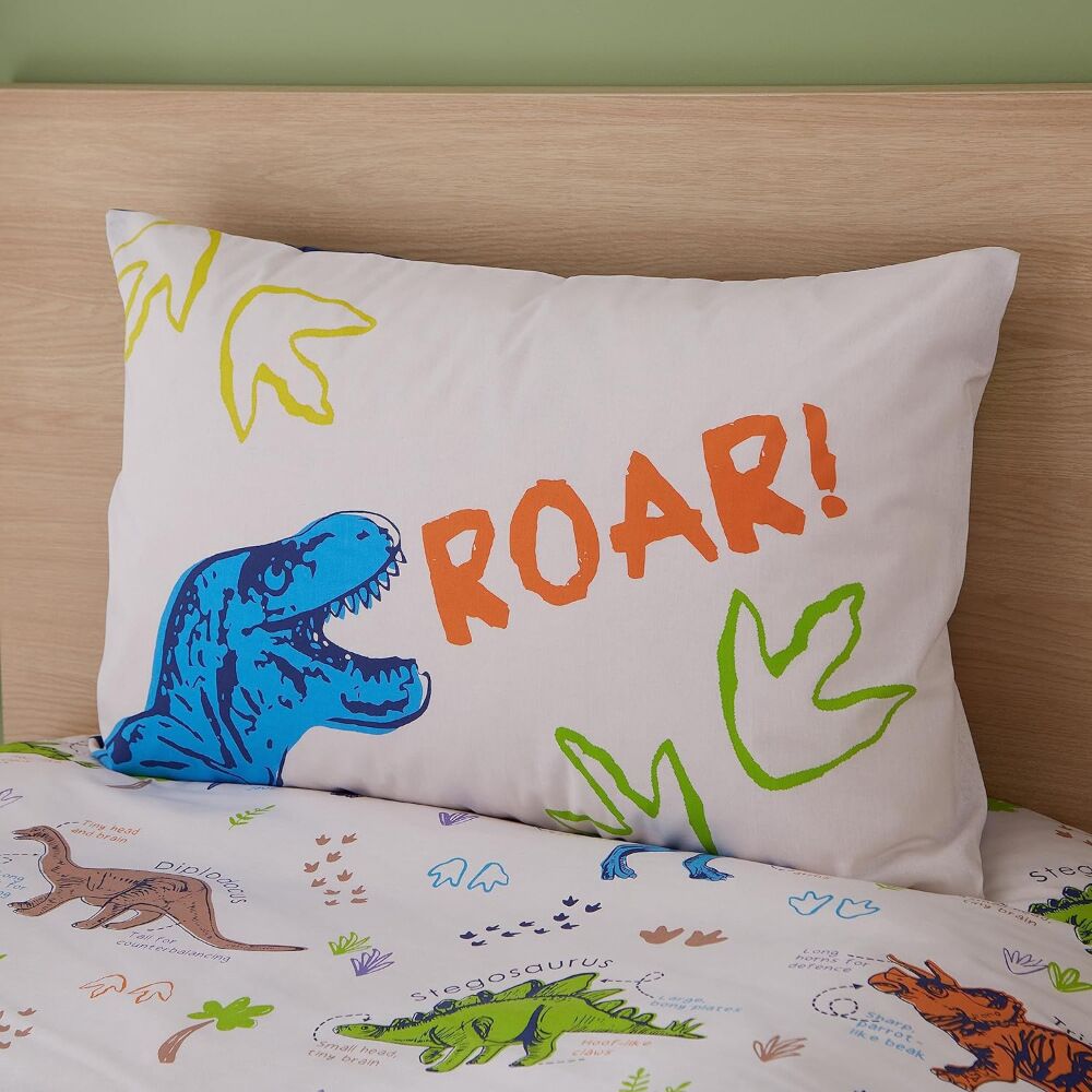 Prehistoric Dinosaur Duvet Cover Set - Single - Image 3