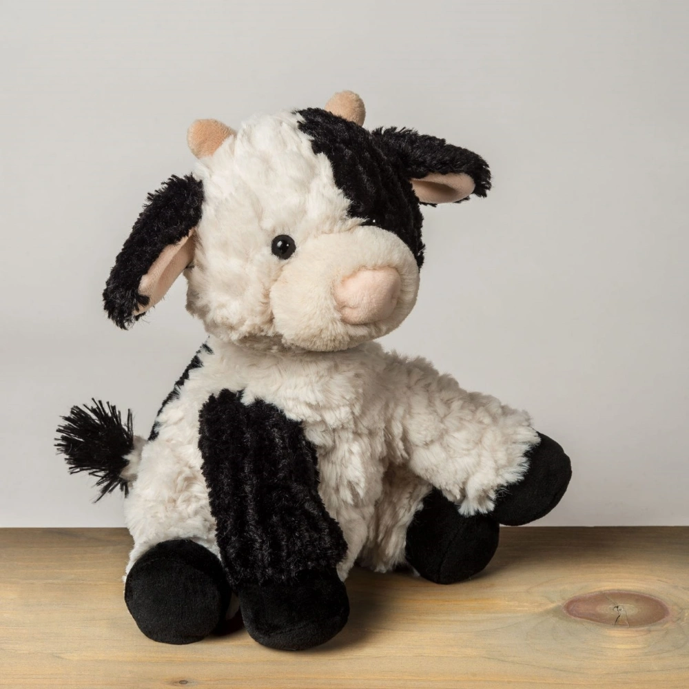 Putty Clover Cow is so soft and comfy with soft horns and floppy ears and would make for a wonderful Baby gift. Suitable from Birth