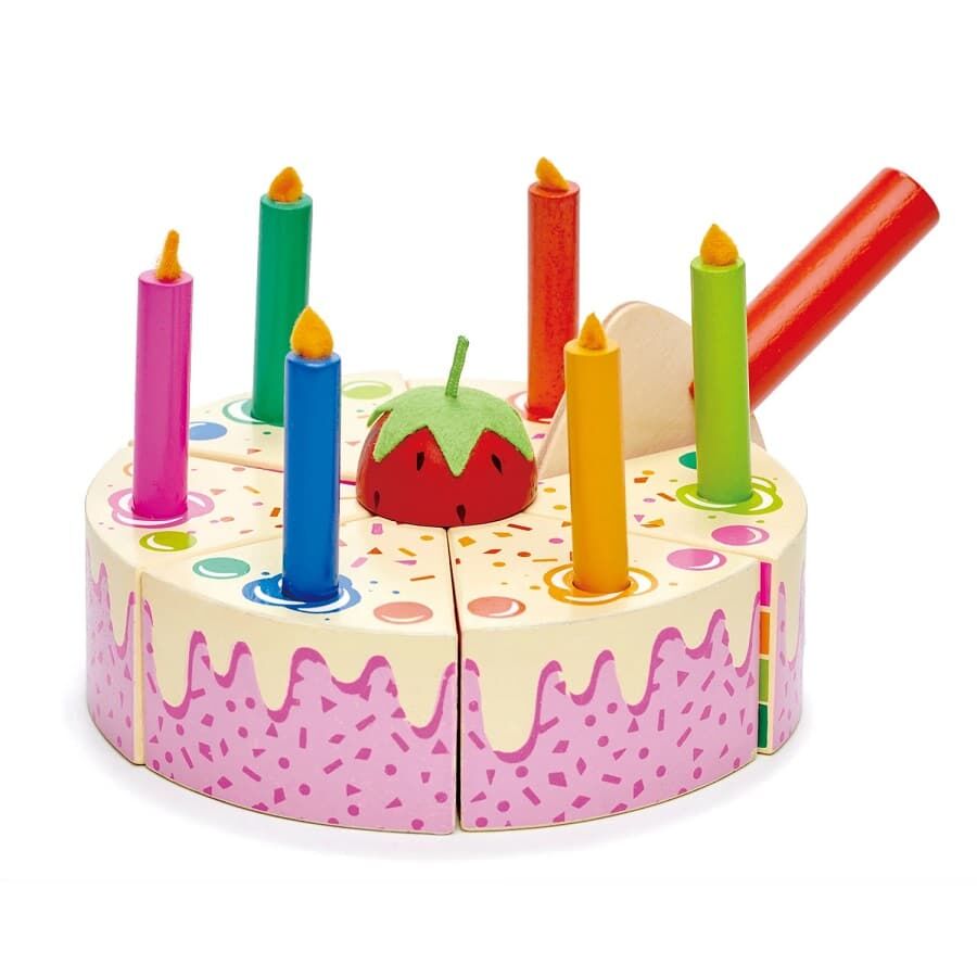 Tenderleaf Toys Rainbow Birthday Cake - Image 2