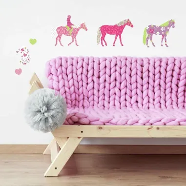 RoomMates Crazy Horse kids Wall Stickers 2