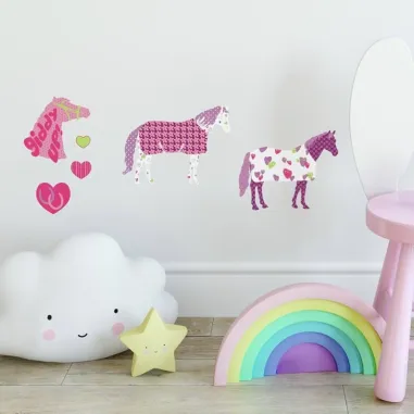RoomMates Crazy Horse kids Wall Stickers 3
