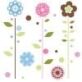 RoomMates Growing Flowers Peel & Stick Giant Wall Decals are cool, sophisticated and fun! perfect for nurseries, bedrooms, or playrooms.
