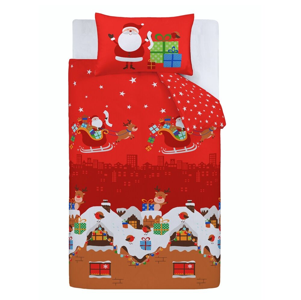 Santas Christmas Presents Toddler Duvet Set 5