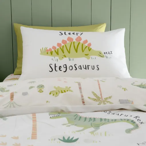 Sleepy Dino Toddler Duvet Cover 3