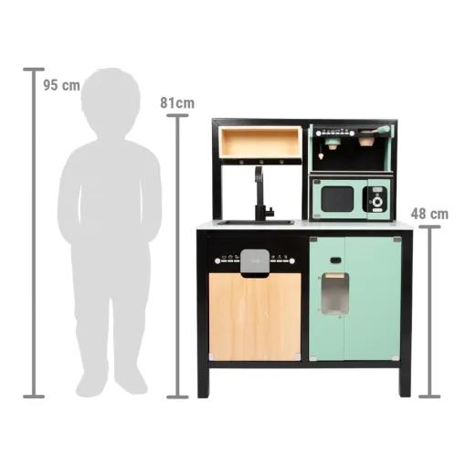 Small Foot Industrial Play Kitchen With Kitchen Island 27