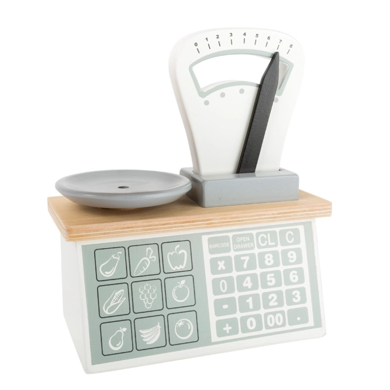 Small Foot Wooden Weighing Scales 2