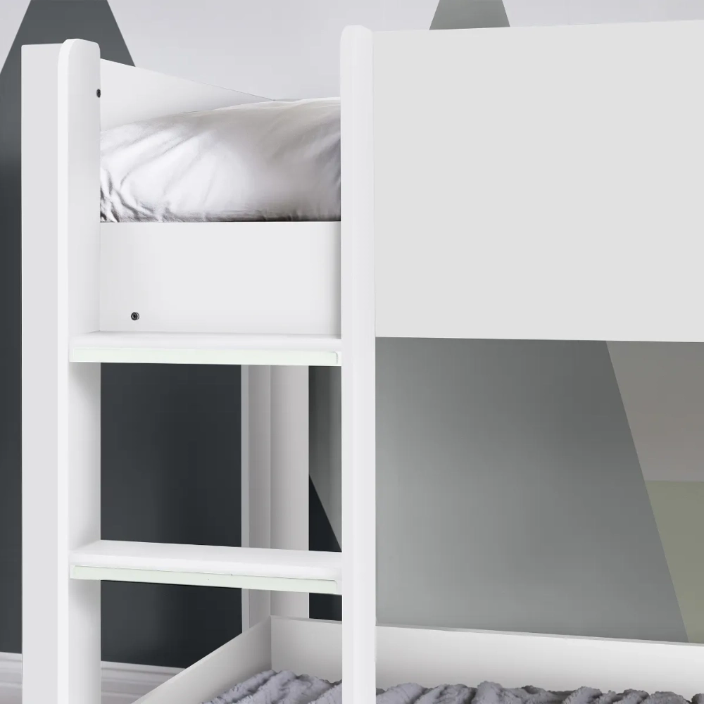 Solomon Bunk Bed - White - Image 3